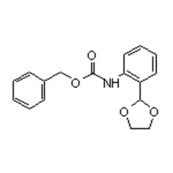 Accela Chembio Inc&nbsp;2-[2-(cbz-amino)phenyl]-1 | 3-dioxolane |  1g |  1346597-58-7 |  MFCD20491415 |  97+% |  Shelf Life: 1260 Days |  Light Sensitive
