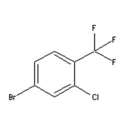 Accela Chembio Inc&nbsp;4-bromo-2-chlorobenzotrifluoride |  25g |  467435-07-0 |  MFCD08459292 |  97+% |  D: 1.76 |  Shelf Life: 1260 Days |  Light Sensitive