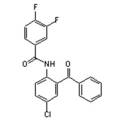 Accela Chembio Inc N-(2-benzoyl-4-chlorophenyl)-3 | 4-difluorobenzamide