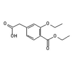 Accela Chembio Inc&nbsp;3-ethoxy-4-(ethoxycarbonyl)phenylacetic Acid |  25g |  99469-99-5 |  MFCD08704233 |  97+% |  Shelf Life: 1260 Days |  Light Sensitive