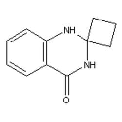 Accela Chembio Inc&nbsp;Spiro[1 | 2 | 3 | 4-tetrahydroquinazoline-2 | 1'-cyclobutane]-4-one |  25g |  1363165-92-7 |  MFCD21641327 |  97+% |  Shelf Life: 1260 Days |  Light Sensitive/moisture Sensitive/+4