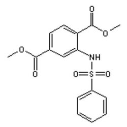 Accela Chembio Inc Dimethyl 2-(phenylsulfonamido)terephthalate | 0.25g