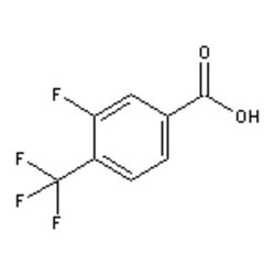 Accela Chembio Inc&nbsp;3-fluoro-4-(trifluoromethyl)benzoic Acid |  25g |  115754-21-7 |  MFCD00236279 |  97+% |  Shelf Life: 900 Days |  Light Sensitive