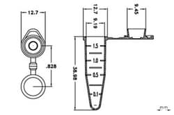Biotang Inc 1.7 ml Microcentrifuge Tubes. 500/bag, 5000/ 10bag/case. Superior