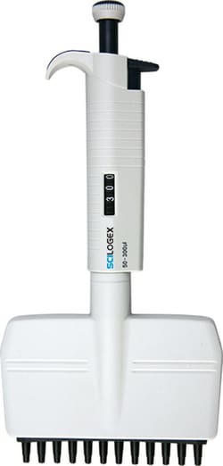 Biotang Inc Multi channel pipettes 12-channel 50-300 ul. Easy to calibrate and maintain with calibration tool Included Durable tip cone materials provide excellent chemical resistance. 3-year Manufacturer Warrant