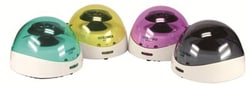 Biotang Inc TSZ mini centrifuge max speed 7000rpm, with two rotors, ideal for quick spin down and microfiltration, tiny footprint is only 4 1/2 in. (One Fixed Angle rotor for 6X0.2 (PCR)/0.5/1.5/2 ml tubes, one rotor for two strip tubes (8X0.2 strips)