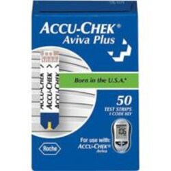 Medex Supply Accu-Chek Aviva Plus Test Strips, 100/pk, Quantity: Case of