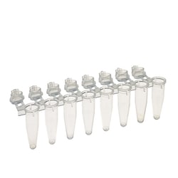 Life Science Products 8-TubeStrip With Individually Attached Piercable