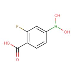 Aobchem 4-Carboxy-3-fluorophenylboronic acid, AOBCHEM USA 10055-25G. 120153-08-4.