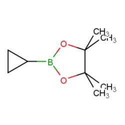 Aobchem Cyclopropylboronic acid pinacol ester, AOBCHEM USA 10072-25G. 126689-01-8.