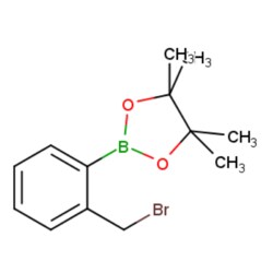 Aobchem 2-Bromomethylphenylboronic acid, pinacol ester, AOBCHEM USA 10757-5G.