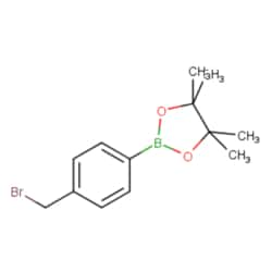 Aobchem 4-Bromomethylphenylboronic acid, pinacol ester, AOBCHEM USA 10768-5G.