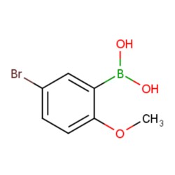 Aobchem 5-Bromo-2-methoxyphenylboronic acid, AOBCHEM USA 10897-25G. 89694-45-1.