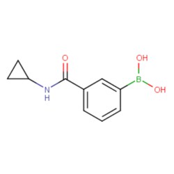 Aobchem 3-(Cyclopropylaminocarbonyl)phenylboronic acid, AOBCHEM USA 11442-5G.