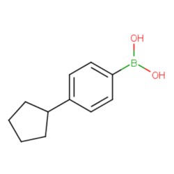Aobchem 4-Cyclopentylphenylboronic acid, AOBCHEM USA 11457-1G. 945837-57-0.