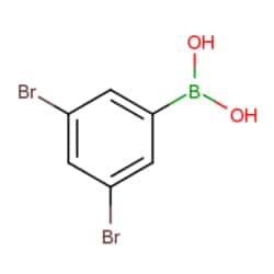 Aobchem 3, 5-Dibromophenylboronic acid, AOBCHEM USA 11689-25G. 117695-55-3.