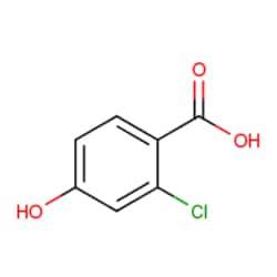 Aobchem 2-Chloro-4-hydroxybenzoic acid, AOBCHEM USA 12103-5G. 56363-84-9.