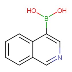 Aobchem Isoquinoline-4-boronic acid, AOBCHEM USA 12117-5G. 192182-56-2.