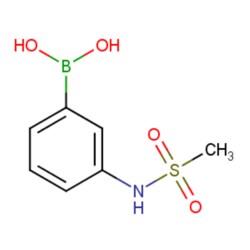 Aobchem 3-Methylsulfonylaminophenylboronic acid, AOBCHEM USA 12456-5G. 148355-75-3. MFCD02179478