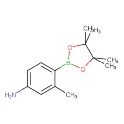 Aobchem&nbsp;4-Amino-2-methylphenylboronic acid,  pinacol ester, AOBCHEM USA 13138-1G. 631911-01-8. MFCD08458198