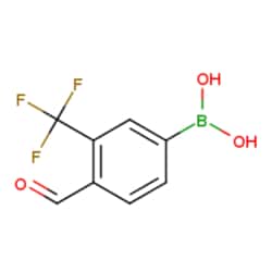 Aobchem&nbsp;4-Formyl-3-(trifluoromethyl)phenylboronic acid, AOBCHEM USA 13438-1G. 1072944-24-1. MFCD09037498