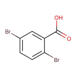 Aobchem&nbsp;2, 5-Dibromobenzoic acid, AOBCHEM USA 14157-25G. 610-71-9. MFCD00016494