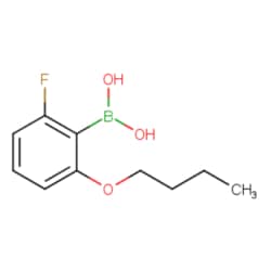 Aobchem 2-Butoxy-6-fluorophenylboronic acid, AOBCHEM USA 14417-5G. 870777-19-8.
