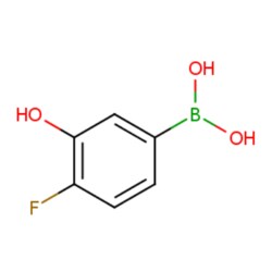 Aobchem 4-Fluoro-3-hydroxyphenylboronic acid, AOBCHEM USA 14456-1G. 913835-74-2.