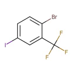 Aobchem 1-Bromo-4-iodo-2-(trifluoromethyl)benzene, AOBCHEM USA 14867-25G.