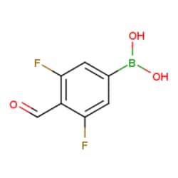 Aobchem 3, 5-Difluoro-4-formylphenylboronic acid, AOBCHEM USA 15123-5G.