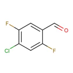 Aobchem 4-Chloro-2, 5-difluorobenzaldehyde, AOBCHEM USA 16213-5G. 879093-02-4.