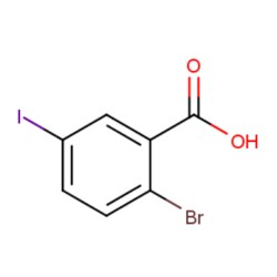 Aobchem 2-Bromo-5-iodobenzoic acid, AOBCHEM USA 17067-25G. 25252-00-0.