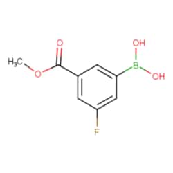 Aobchem 3-Fluoro-5-methoxycarbonylphenylboronic acid, AOBCHEM USA 17323-5G.