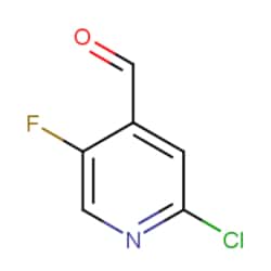 Aobchem 2-Chloro-5-fluoro-pyridine-4-carbaldehyde, AOBCHEM USA 17875-1G.