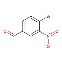 Aobchem&nbsp;4-Bromo-3-nitrobenzaldehyde, AOBCHEM USA 18190-5G. 163596-75-6. MFCD00204031