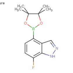 Aobchem 7-Fluoro-1H-indazole-4-boronic acid pinacol ester, AOBCHEM USA