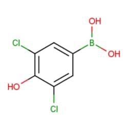 Aobchem 3, 5-Dichloro-4-hydroxyphenylboronic acid, AOBCHEM USA 19899-1G.