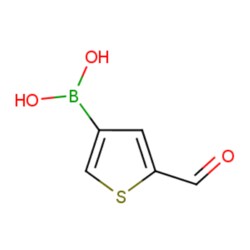 Aobchem&nbsp;2-Formyl-4-thiopheneboronic acid, AOBCHEM USA 20639-5G. 175592-59-3. MFCD03002365