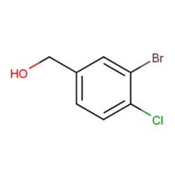 Aobchem 3-Bromo-4-chlorobenzyl alcohol, AOBCHEM USA 20747-25G. 329218-12-4.