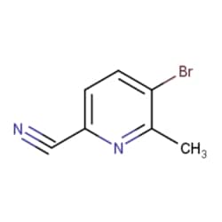 Aobchem 5-Bromo-6-methylpyridine-2-carbonitrile, AOBCHEM USA 21990-1G.