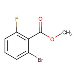 Aobchem 2-Bromo-6-fluorobenzoic acid methyl ester, AOBCHEM USA 22526-5G.