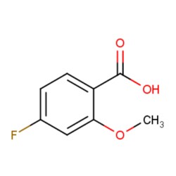 Aobchem 4-Fluoro-2-methoxybenzoic acid, AOBCHEM USA 23964-25G. 395-82-4.