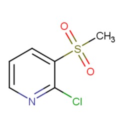 Aobchem 2-Chloro-3-(methylsulfonyl)pyridine, AOBCHEM USA 24013-1G. 70682-09-6.
