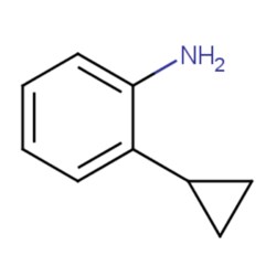 Aobchem 2-Cyclopropyl-phenylamine, AOBCHEM USA 24389-1G. 3158-73-4. MFCD00604193,