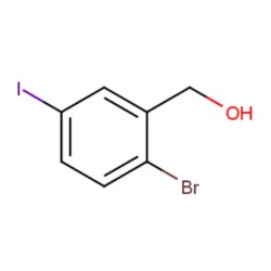 Aobchem 2-Bromo-5-iodobenzyl alcohol, AOBCHEM USA 25683-25G. 946525-30-0.