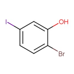 Aobchem 2-Bromo-5-iodophenol, AOBCHEM USA 26006-1G. 932372-99-1. MFCD09907878,
