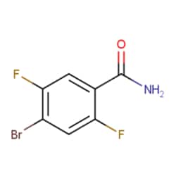 Aobchem 4-Bromo-2, 5-difluorobenzamide, AOBCHEM USA 26185-5G. 764648-42-2.