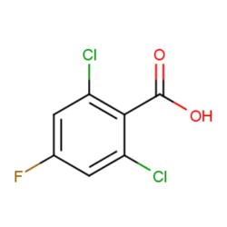 Aobchem 2, 6-Dichloro-4-fluorobenzoic acid, AOBCHEM USA 26201-1G. 232275-55-7.