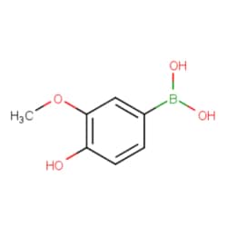 Aobchem 4-Hydroxy-3-methoxyphenylboronic acid, AOBCHEM USA 26529-1G. 182344-21-4.