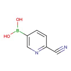 Aobchem 2-Cyanopyridine-5-boronic acid, AOBCHEM USA 27018-5G. 1011722-07-8.